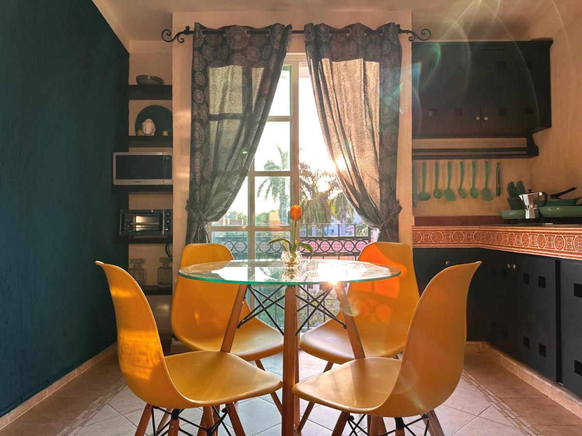קנקון Beautiful & Cozy Near Beach Apartment Pool & Kingsize Bed מראה חיצוני תמונה