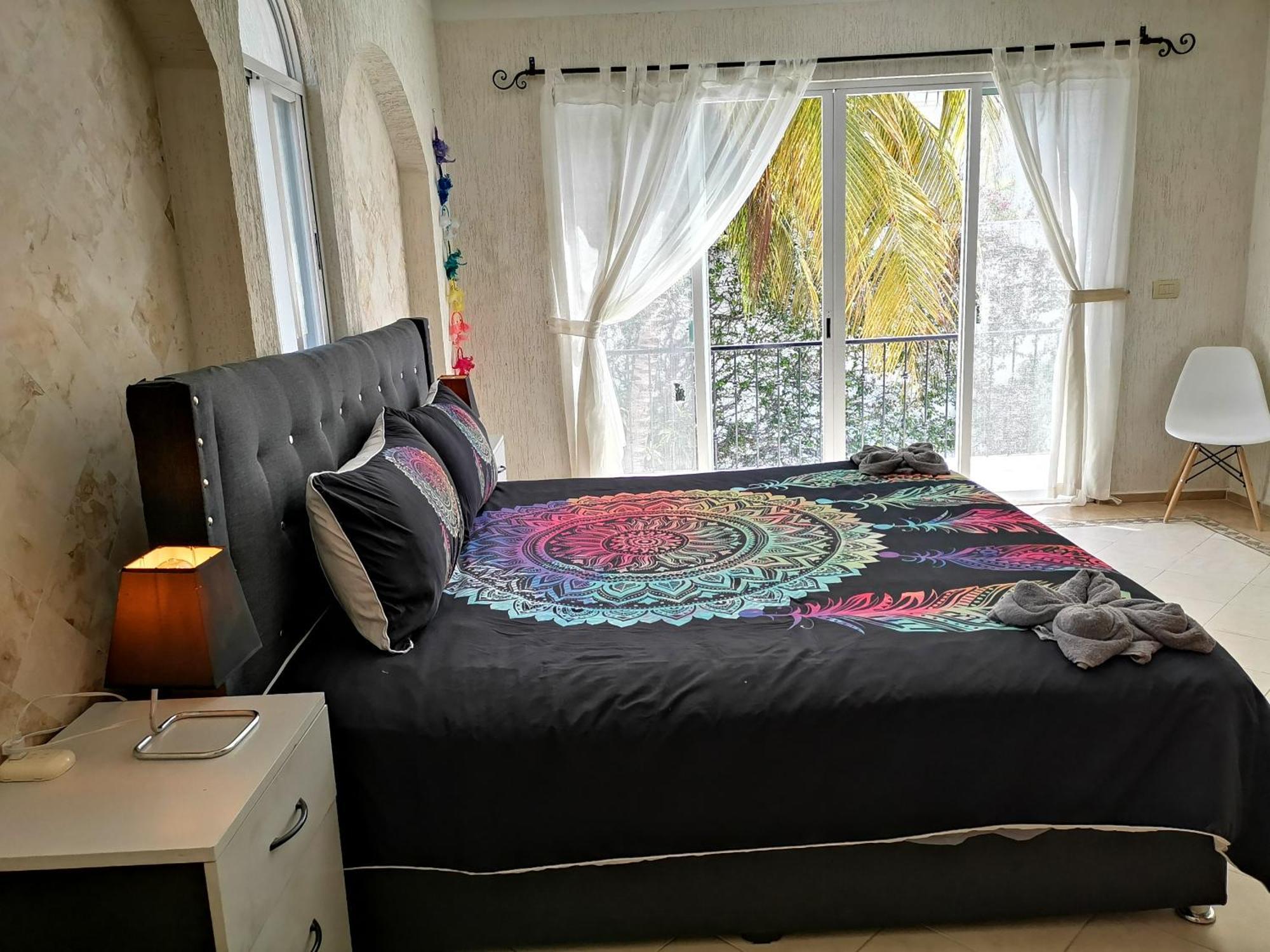 קנקון Beautiful & Cozy Near Beach Apartment Pool & Kingsize Bed חדר תמונה