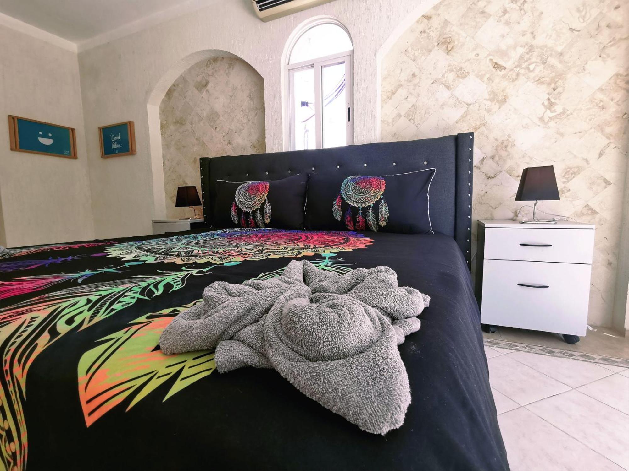 קנקון Beautiful & Cozy Near Beach Apartment Pool & Kingsize Bed חדר תמונה